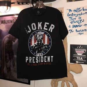 Joker for president shirt L